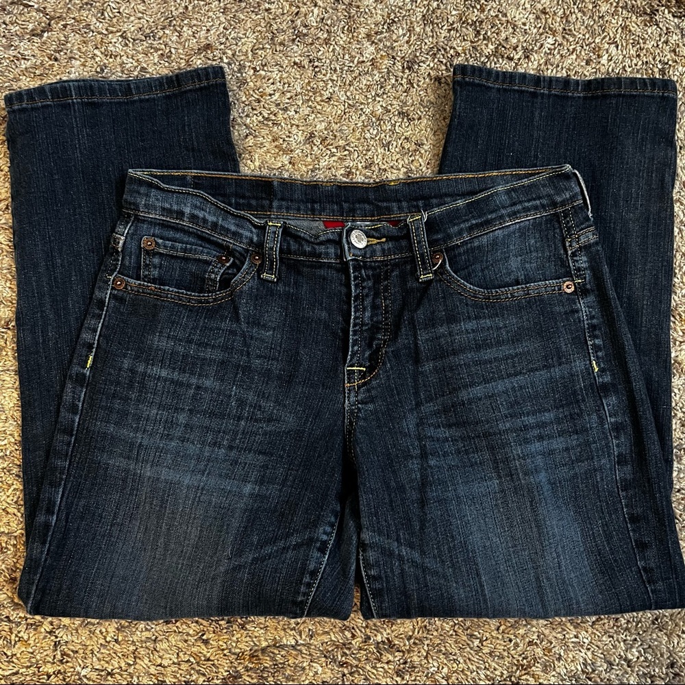 Lucky Brand Easy Rider Crop Jeans Size 6